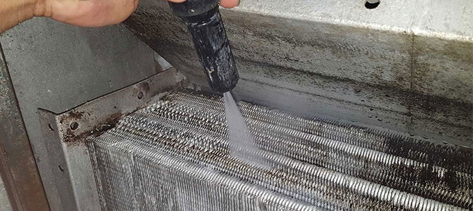 Condenser Coil Cleaning